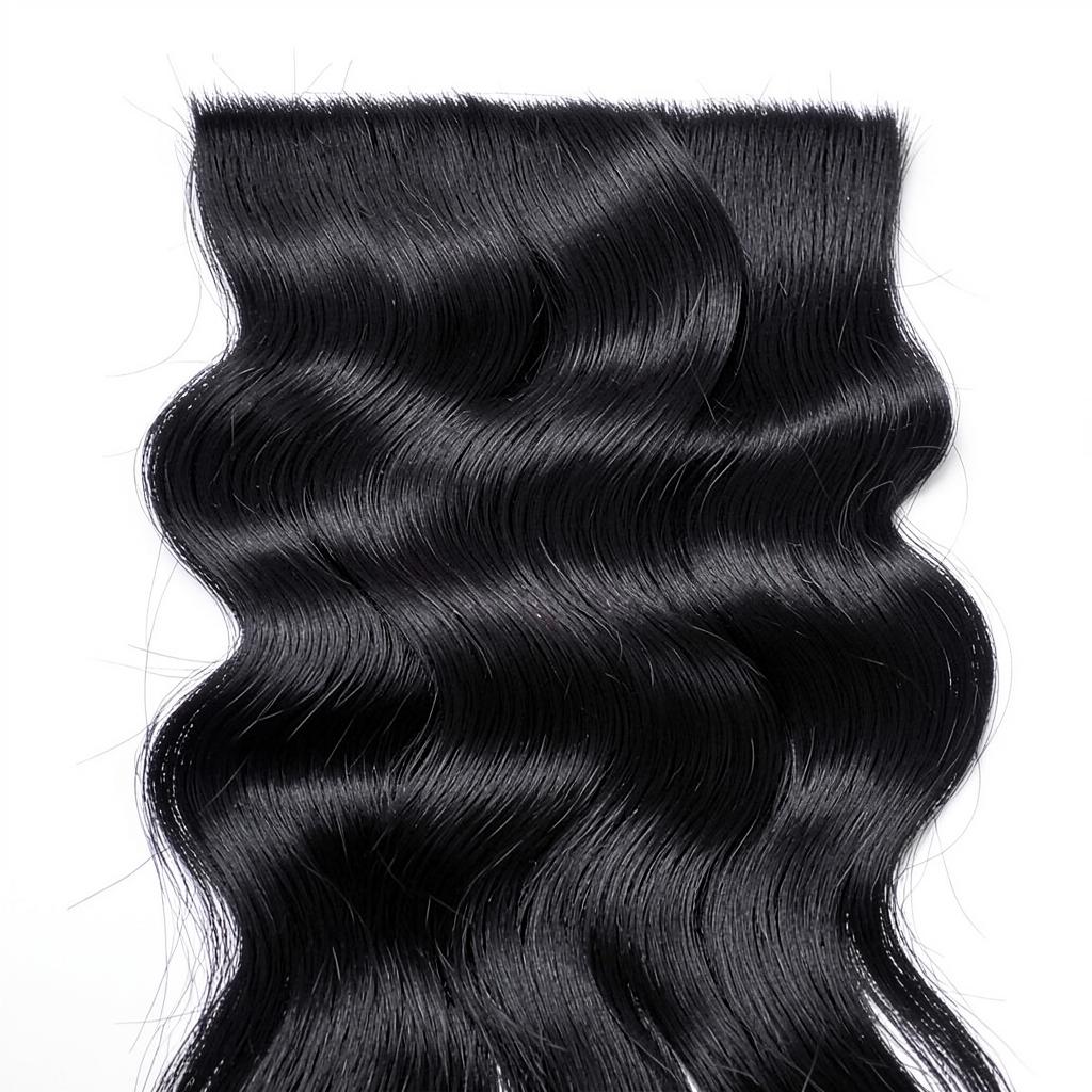 Body Wave single donor raw hair in 1B natural black
