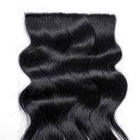 Body Wave single donor raw hair in 1B natural black