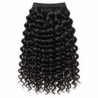 Deep Wave single donor raw hair in 1B natural black